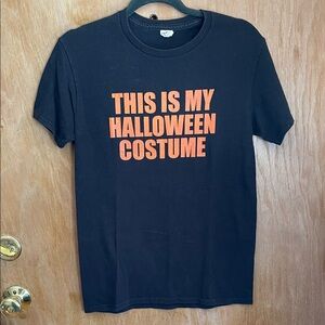 Vintage Delta Black and Orange Halloween Costume Tee